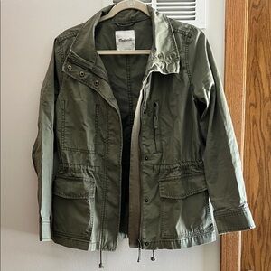 Madewell Olive Utility Jacket